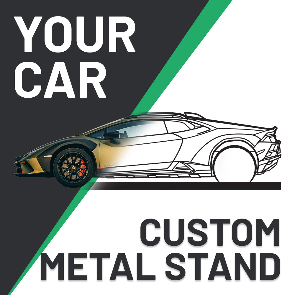 Your Custom Car Standing Silhouette Metal Art Petrolvibes Eu