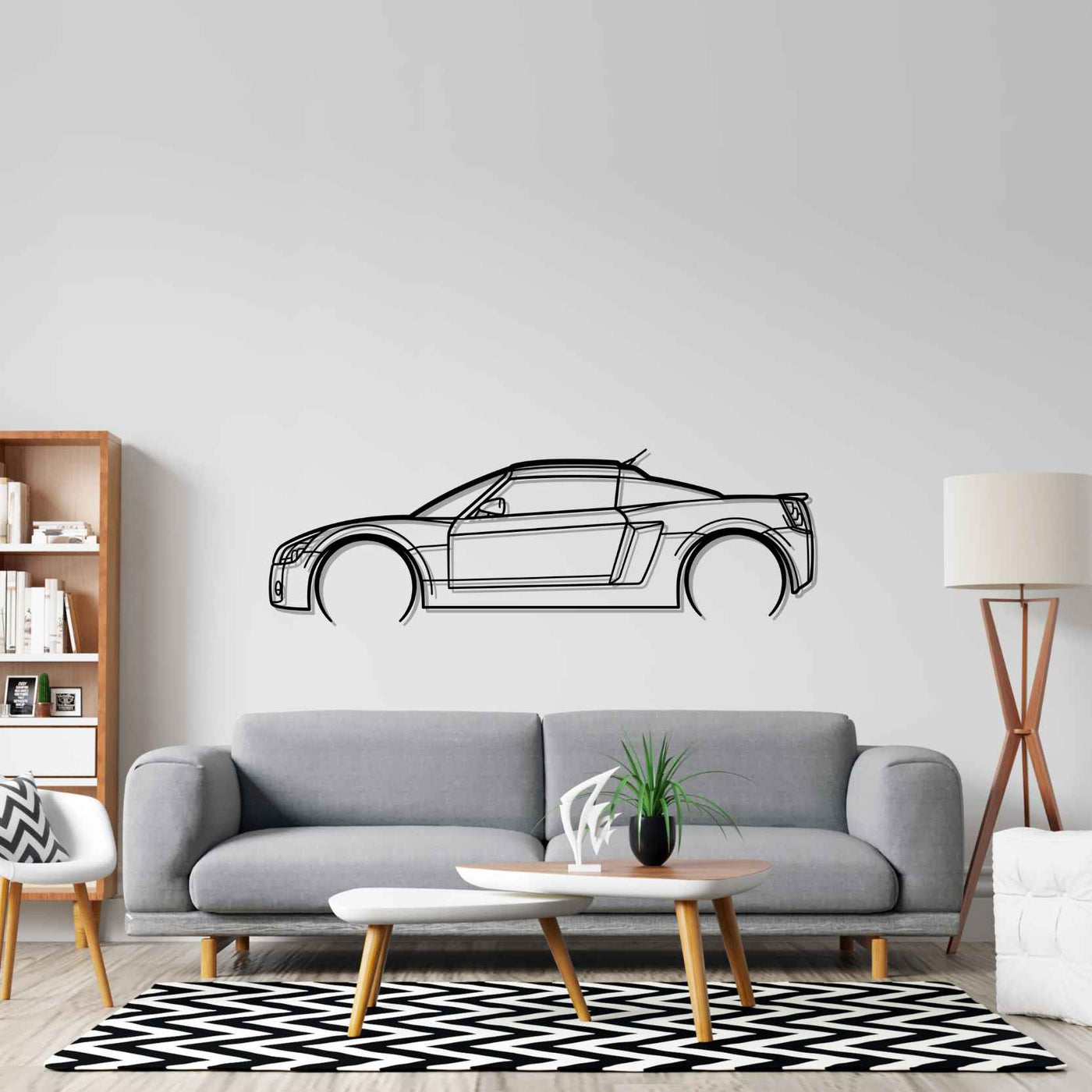 Speedster 2.2 2004 Detailed Silhouette Metal Wall Art