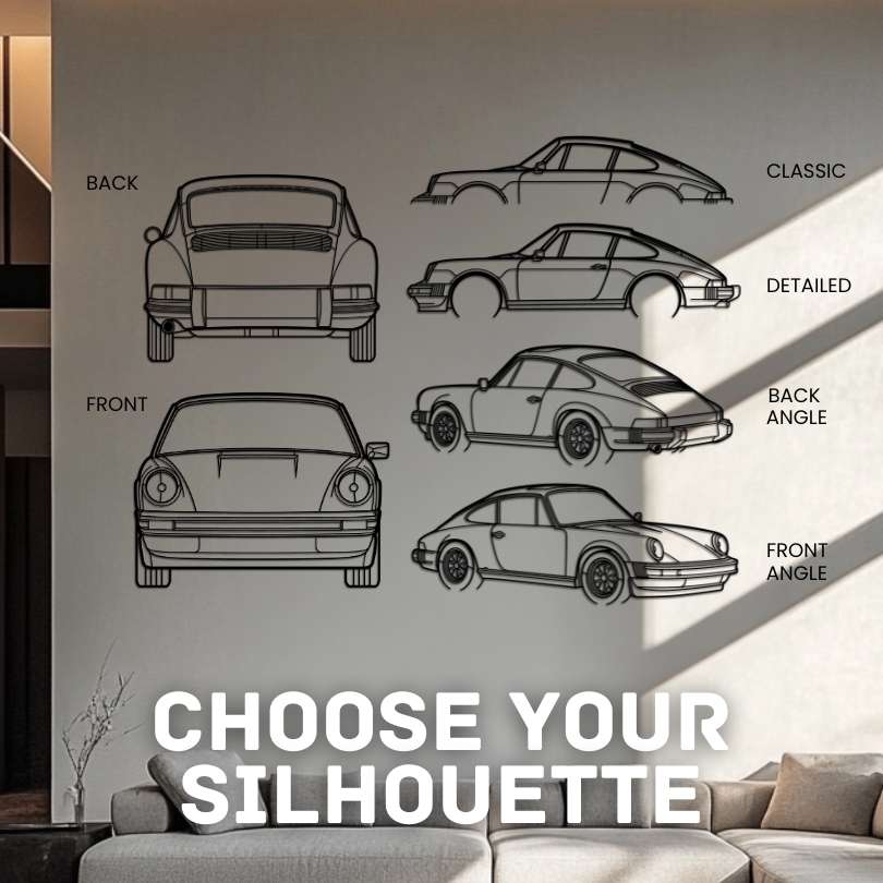 P Generation 2 Silhouette Metal Wall Art