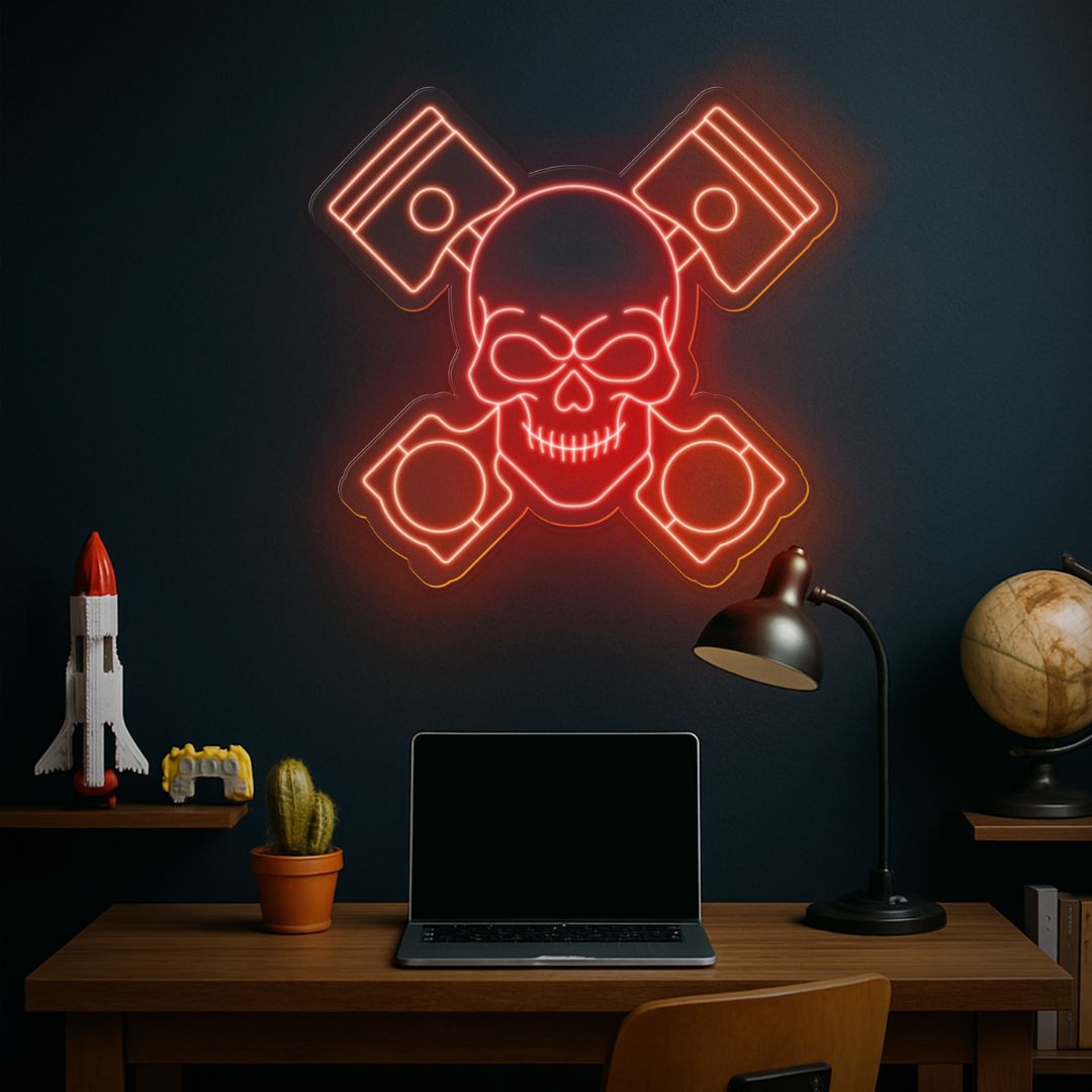 Skull Neon Sign