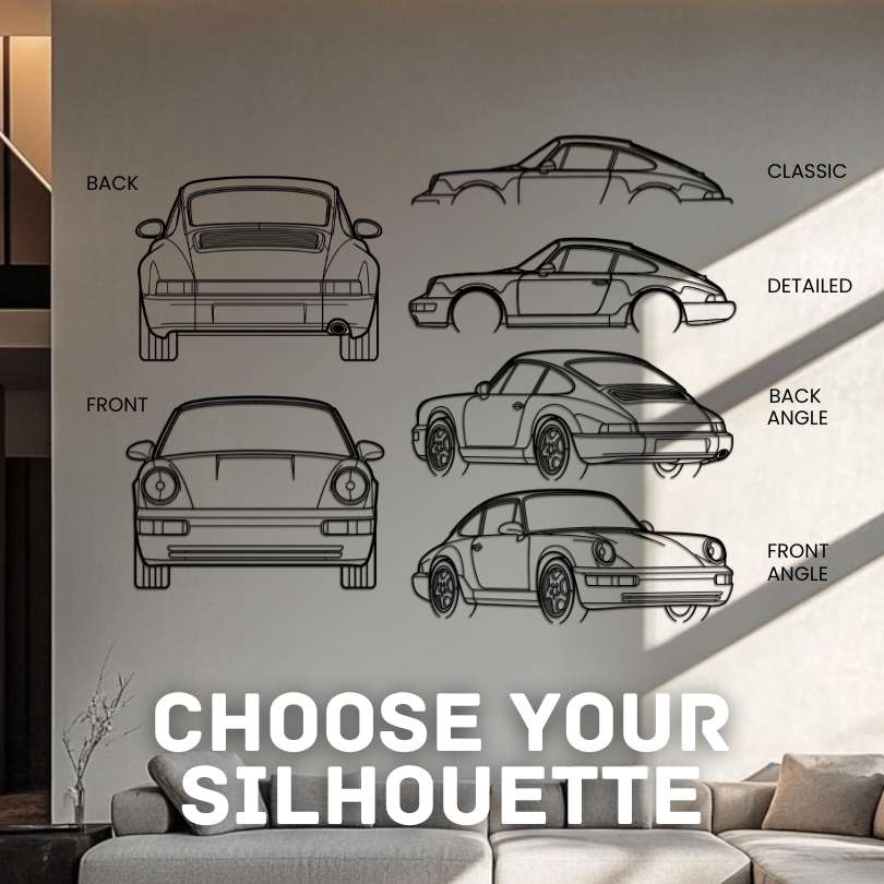 P Generation 3 Silhouette Metal Wall Art