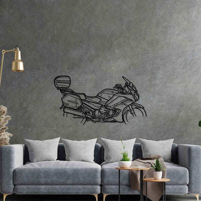 FJR 1300 Silhouette Metal Wall Art