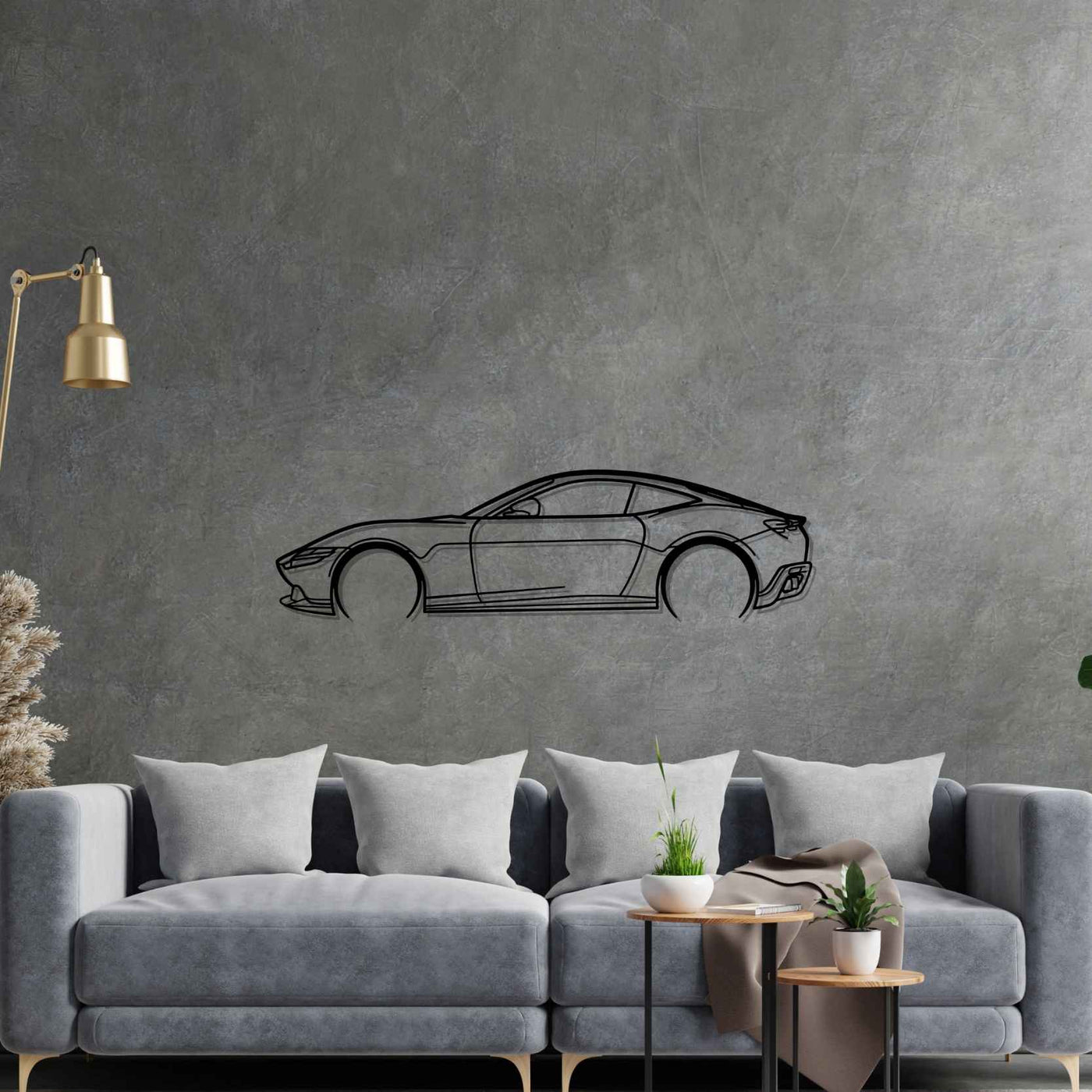 Roma 2021 Detailed Silhouette Metal Wall Art