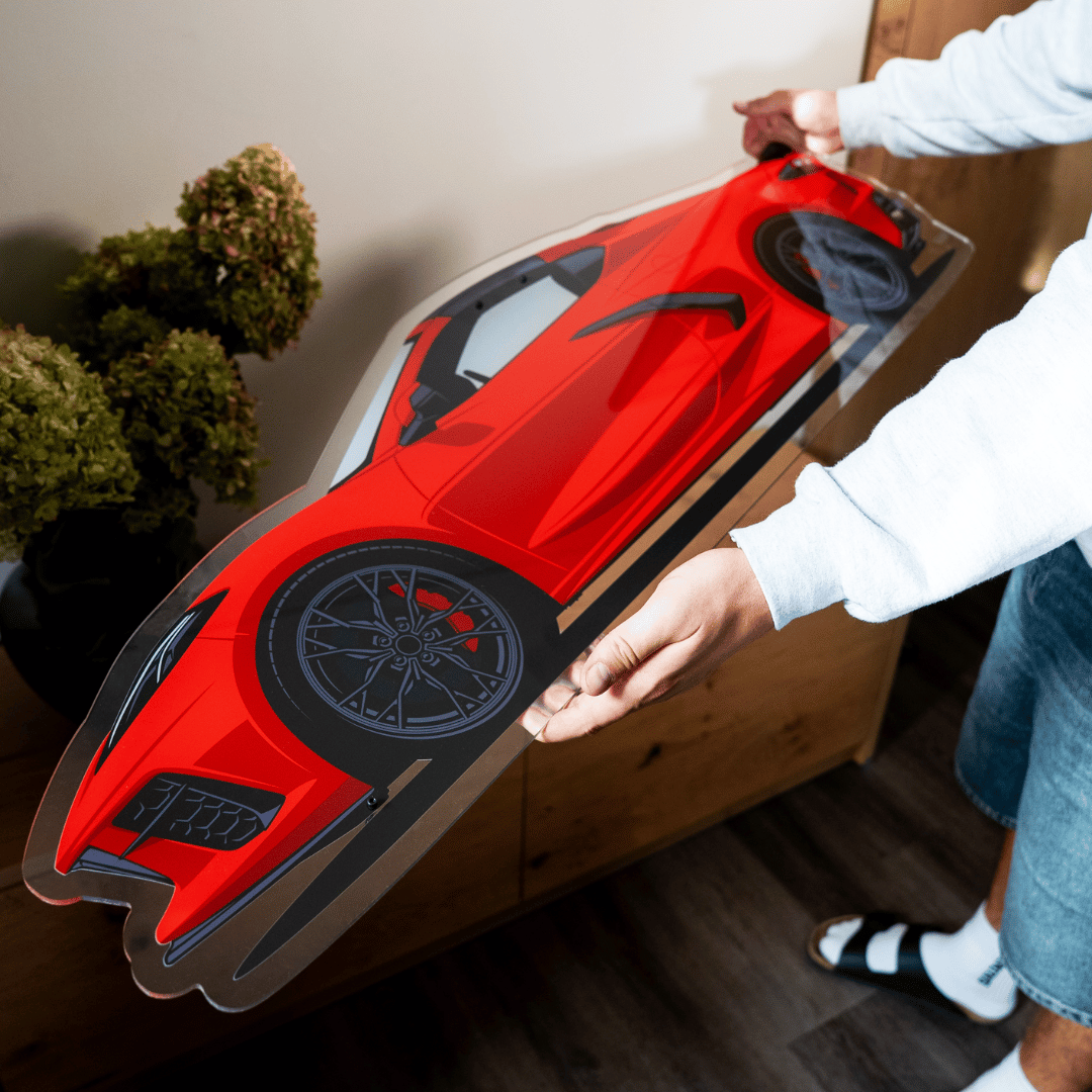 Supra A80 Back Angle Acrylic Print