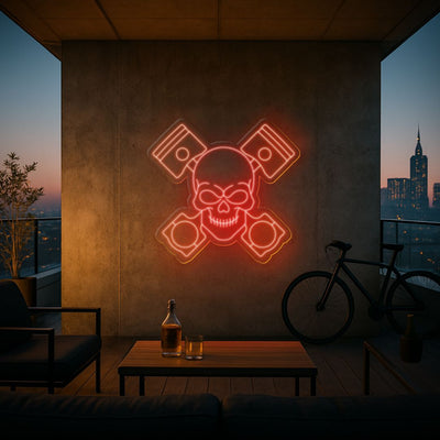 Skull Neon Sign