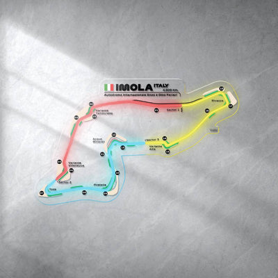 Autodromo Internazionale Enzo E Dino Ferrari Neon Race Track