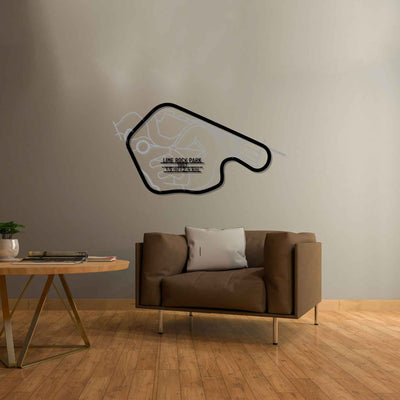 Lime Rock Park Metal Wall Art