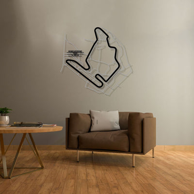 Hungaroring Metal Wall Art