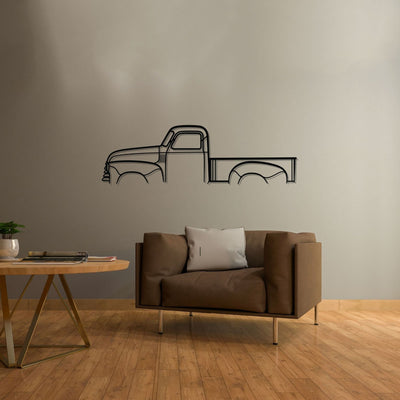 3100 1948 Classic Silhouette Metal Wall Art