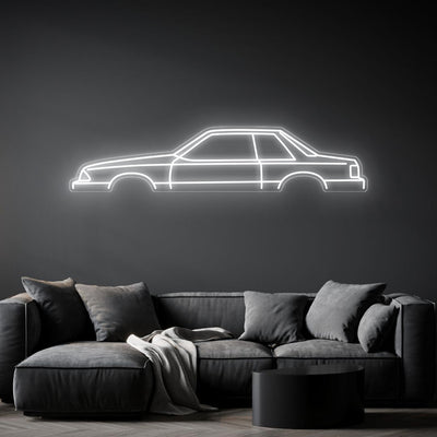 Mustang Notch Back 1993 Neon Silhouette