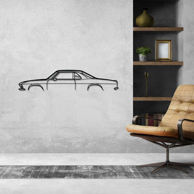 Yenko Stinger 1967 Classic Silhouette Metal Wall Art