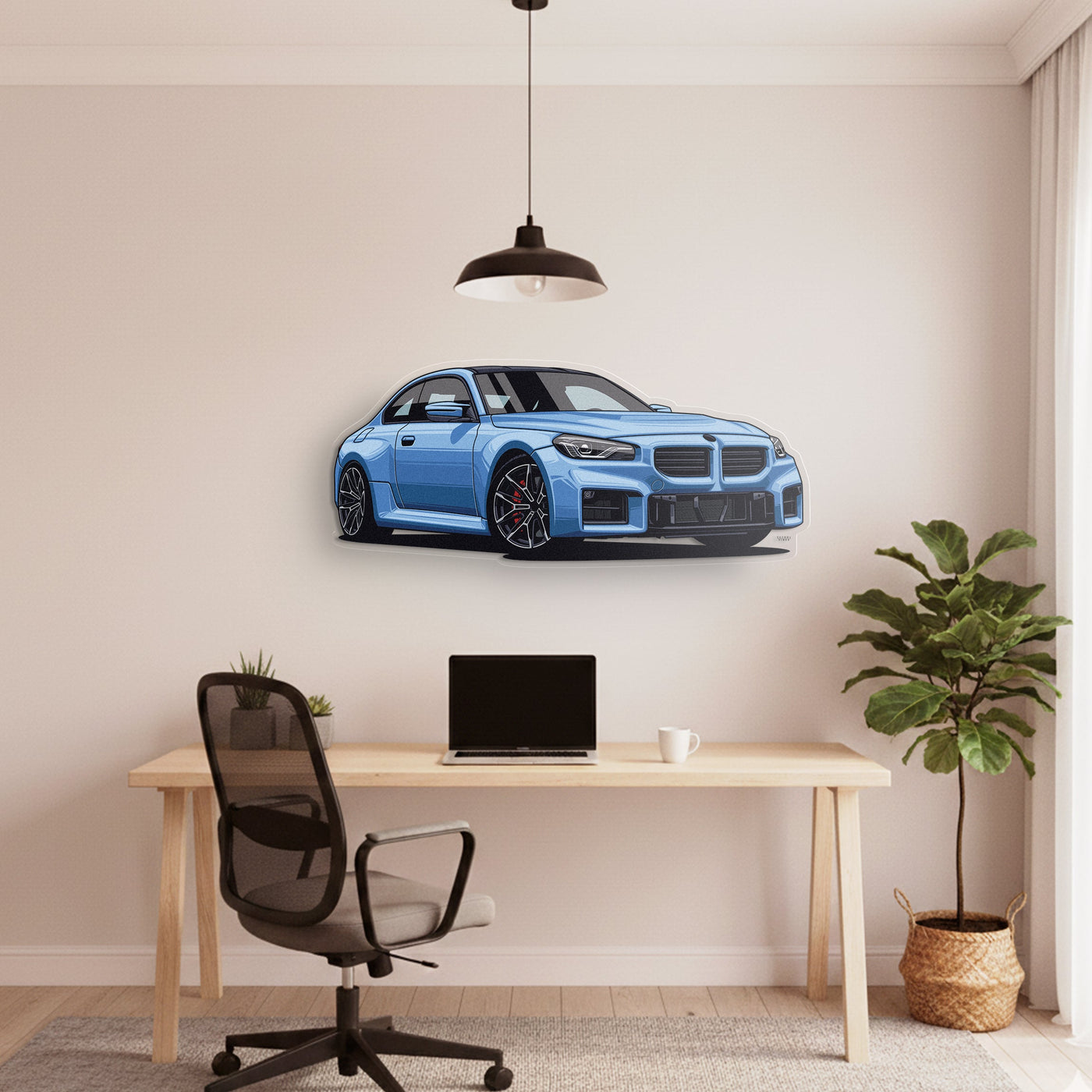 M2 G87 Front Angle Acrylic Print