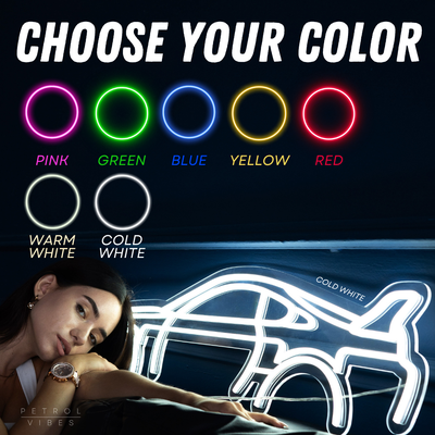 Your Custom Neon Silhouette Service