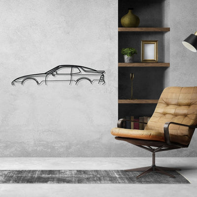 944 Classic Metal Silhouette Wall Art