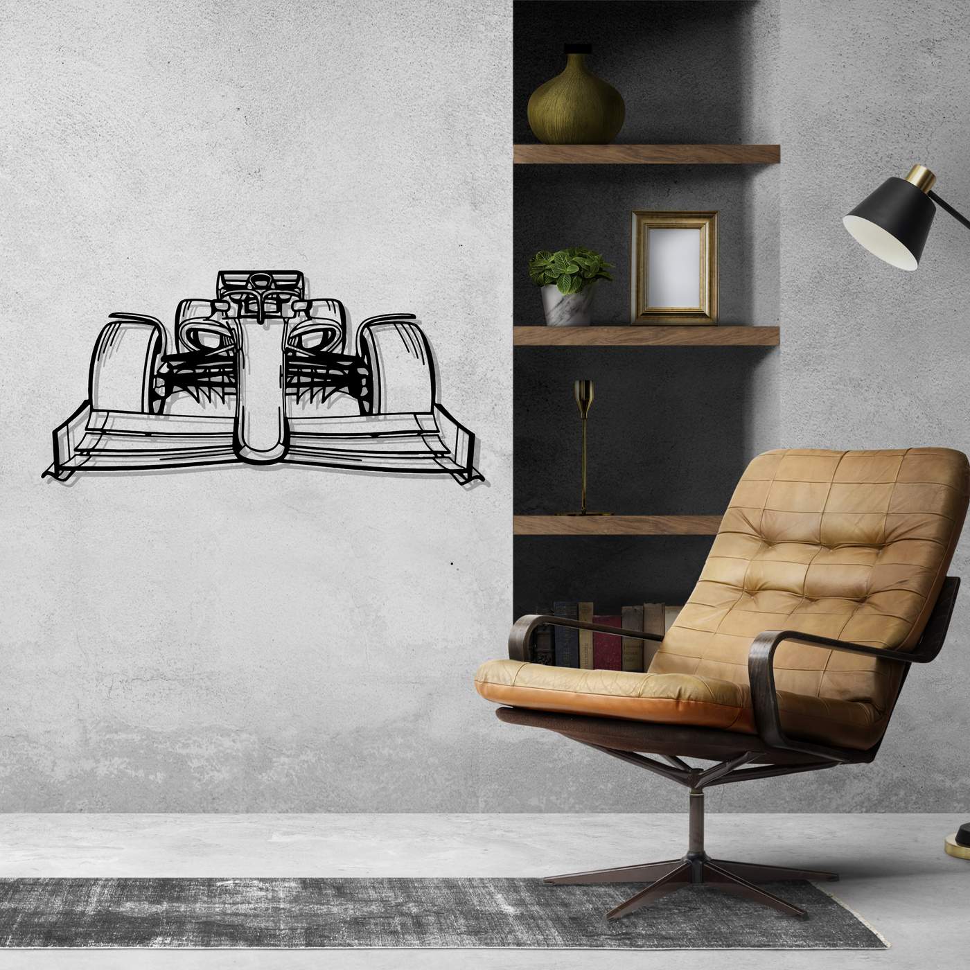 Formula 1 2022 concept Metal Wall Art