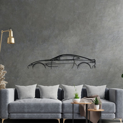 Aston Vantage 2020 Classic Silhouette Metal Wall Art