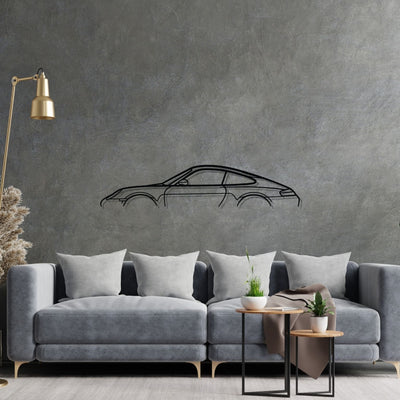 911 Model 996 Classic Metal Silhouette Wall Art