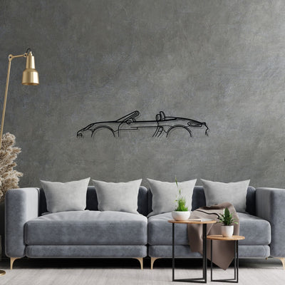 981 Classic Metal Silhouette Wall Art