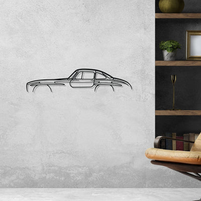 300 SL Classic Silhouette Metal Wall Art