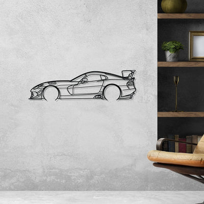 Viper ACR Gen 5 Detailed Silhouette Metal Wall Art