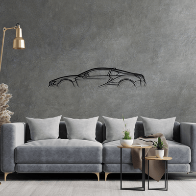 i8 Classic Metal Silhouette Wall Art