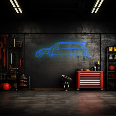 Mini JCW 2021 Neon Silhouette