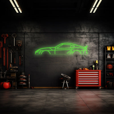 Supra MK5 2021 Neon Silhouette