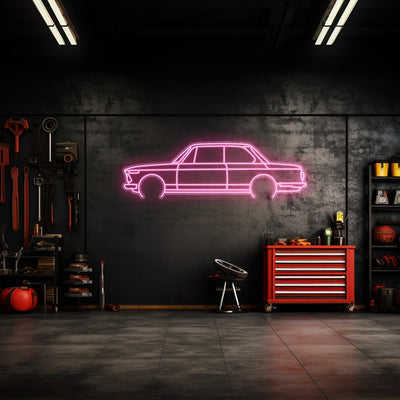 2002 1972 Neon Silhouette