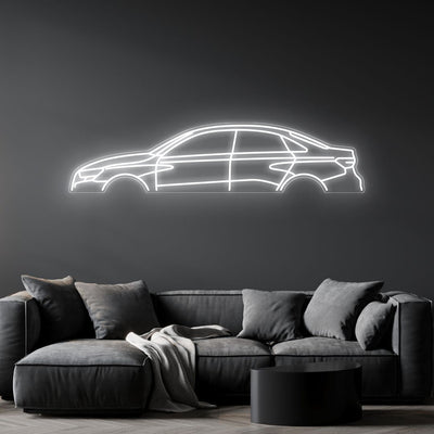 RS3 2022 Sedan Neon Silhouette