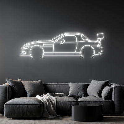Z3 Race Detailed Neon Silhouette