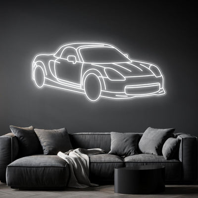 MR2 2002 Angle Neon Silhouette