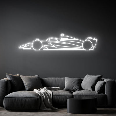 Formula F1 2025 Neon Silhouette