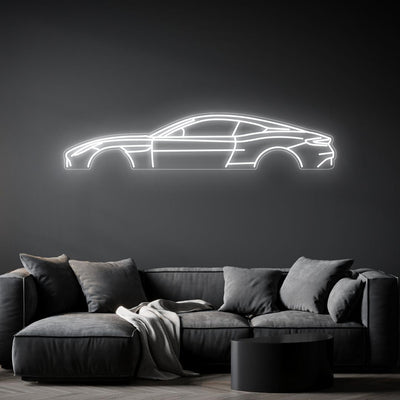 DB12 2024 Neon Silhouette