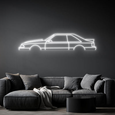 Mustang LX 1988 Neon Silhouette