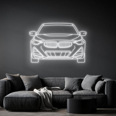 M240 2023 Front Neon Silhouette