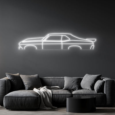 Nova 1970 Neon Silhouette