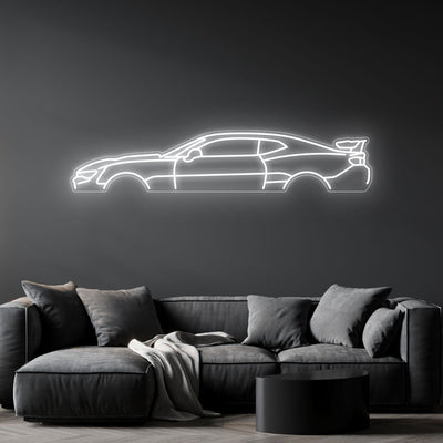 Camaro Zl1 1LE 2017 Neon Silhouette