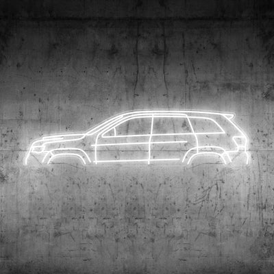 Trackhawk 2018 Neon Silhouette