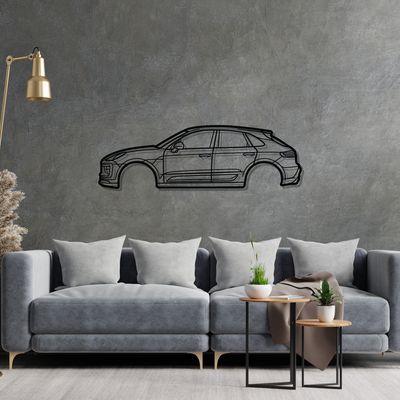 Macan Detailed Silhouette Metal Wall Art