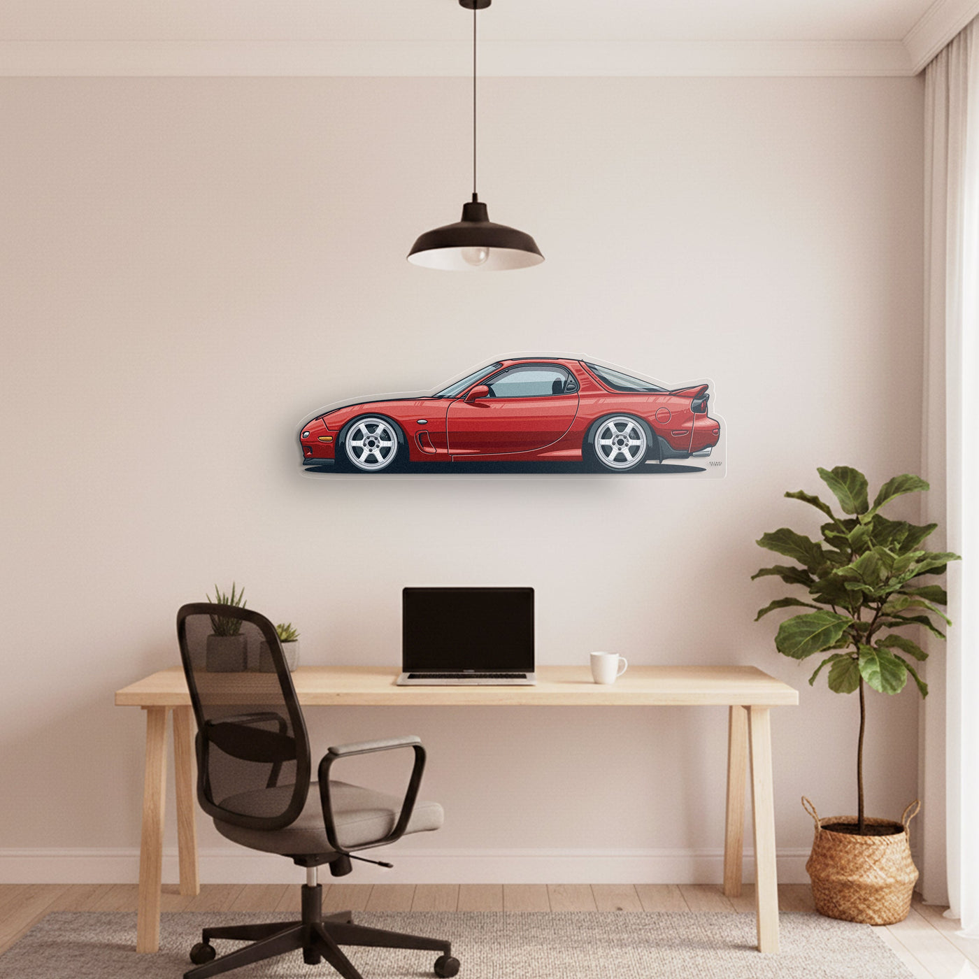 RX-7 FD Acrylic Print