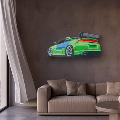 Eclipse Back Angle Acrylic Print