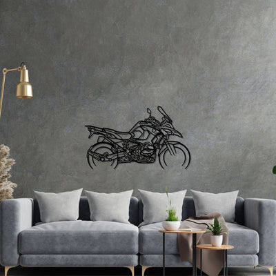 R1250 GSA Silhouette Metal Wall Art