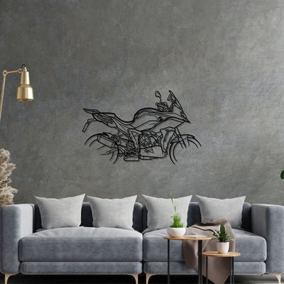 S1000XR Silhouette Metal Wall Art