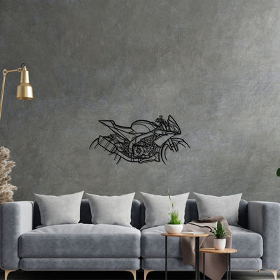 Tuono 2018 Silhouette Metal Wall Art