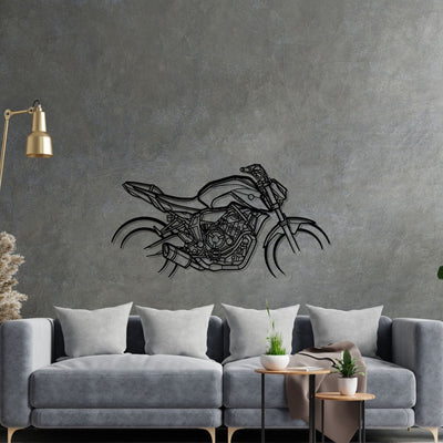 MT07 2021 Silhouette Metal Wall Art