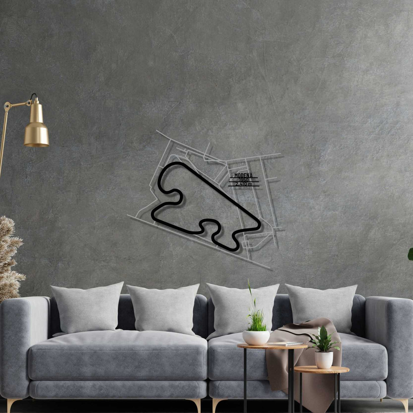 Modena Metal Wall Art