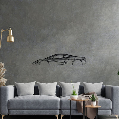 570s Classic Silhouette Metal Wall Art