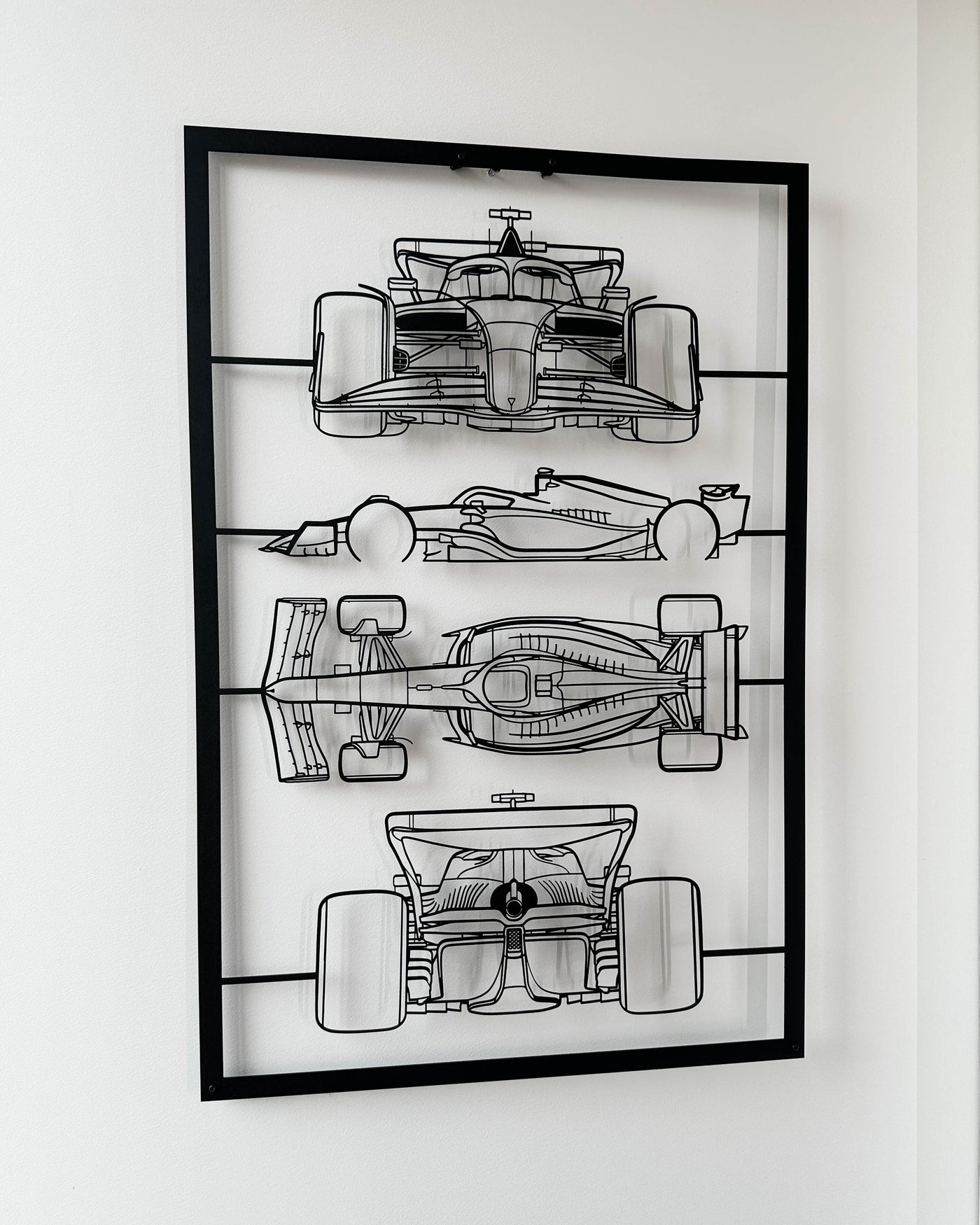 Your Custom Frame Car metal wall art