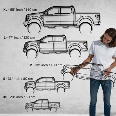 911 GT3 RS Model 992.1 Silhouette Metal Wall Art