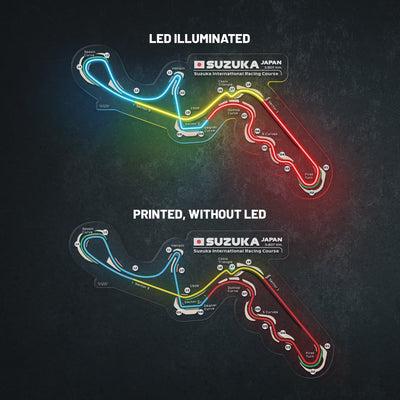 Suzuka International Racing Course Neon Race Track